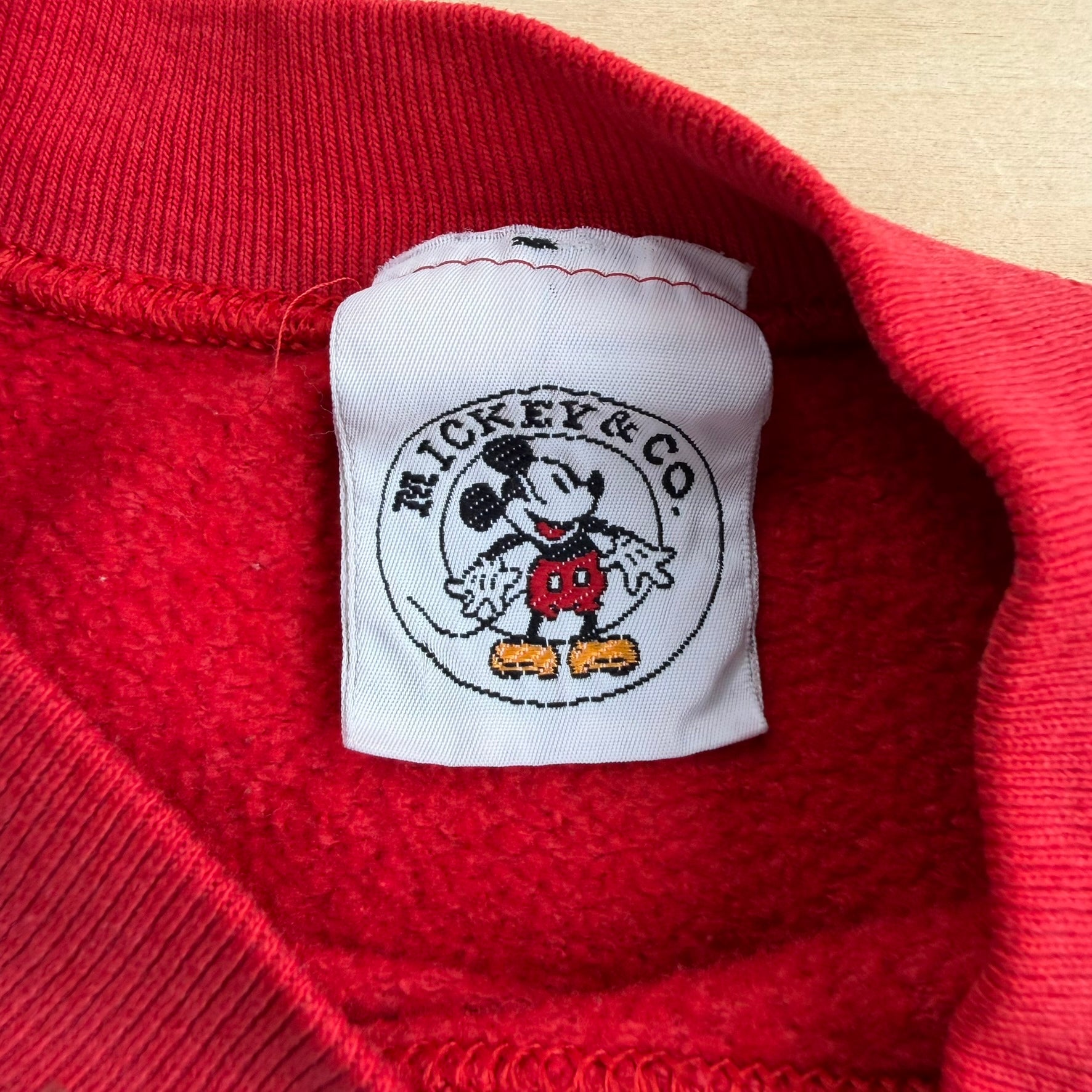 J- Vintage Disney Donald Duck Graphic & Text Crewneck - M