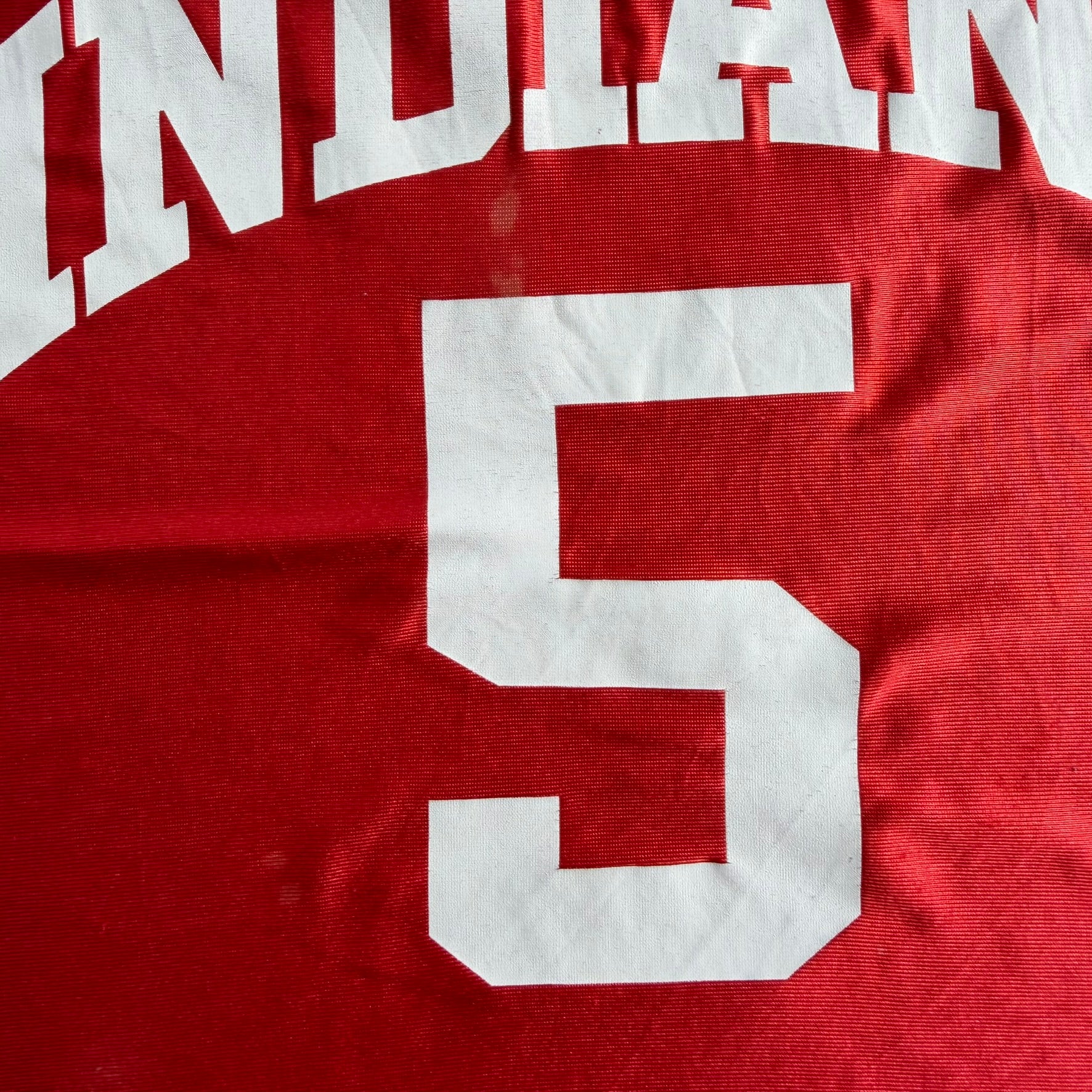 J- Vintage Indiana Hoosier Starter Basketball Jersey - 48/L