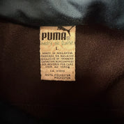 J- Vintage Puma Black/Purple Zip Up Track Jacket - L