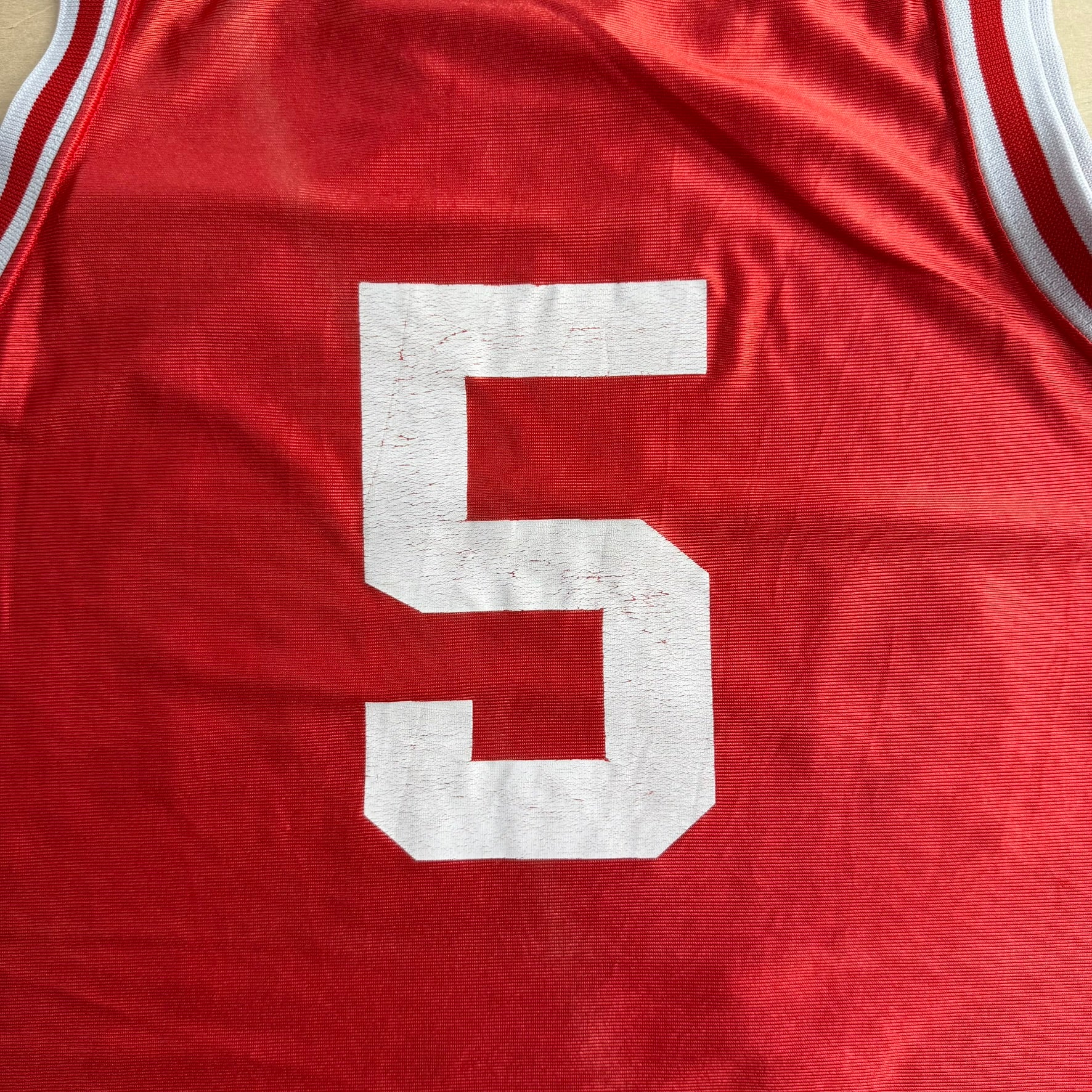J- Vintage Indiana Hoosier Starter Basketball Jersey - 48/L