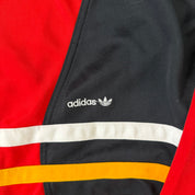 J- Vintage Adidas Red/Black Zip Up Track Jacket - XL
