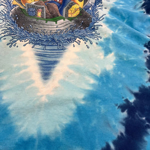 F- Vintage Disneyland Resort Grizzly River Run Graphic Tie Dye Tee
