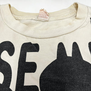 F- Vintage 90s Disney Mickey Text & Graphic Jumbo Print Tee