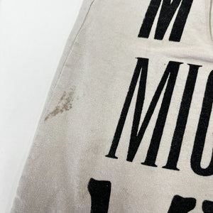 F- Vintage 90s Disney Mickey Text & Graphic Jumbo Print Tee
