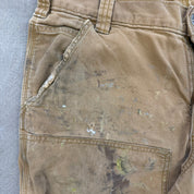 Vintage Carhartt Canvas Double Knee Workwear Pants - 32x29