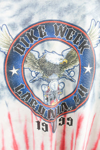 Vintage 1999 Laconia Bike Week Tie Dye Tee
