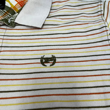 Load image into Gallery viewer, F- Vintage 90s Phat Farms Stripped Short Sleeve Polo Shirt
