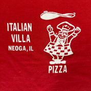 J- Vintage Italian Villa Neoga, IL Graphic Made In USA Single Stitch Tee - L