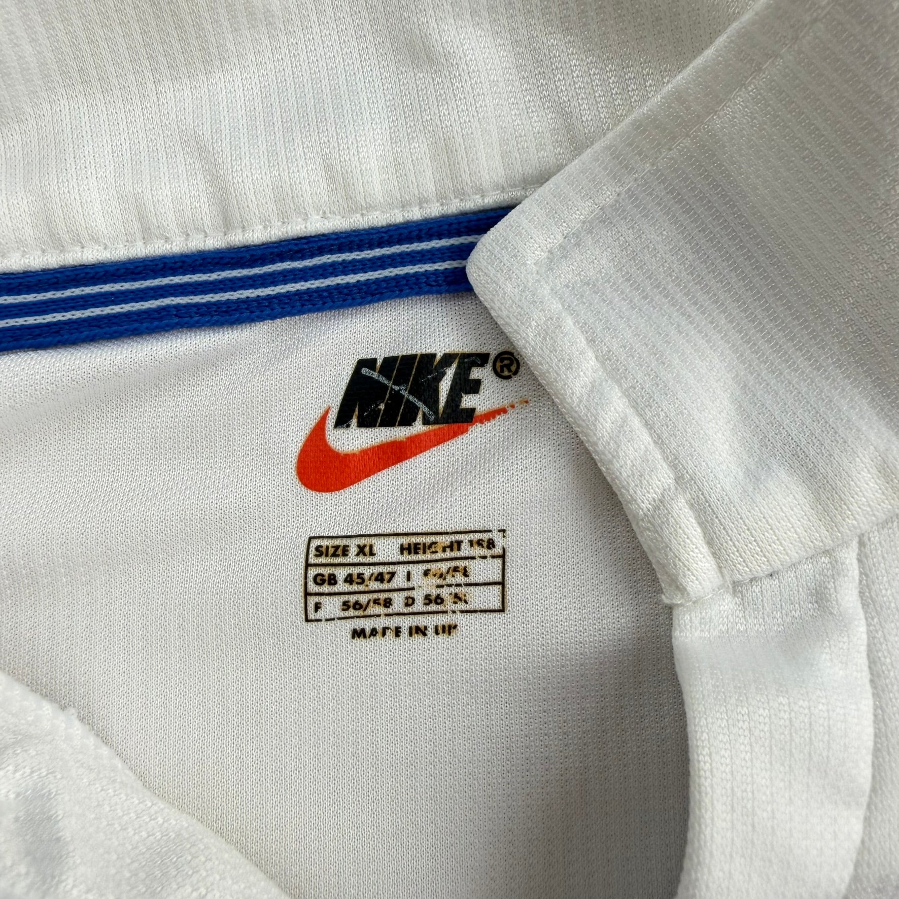 J- Vintage Nike Team Italy Soccer Federation Soccer Jersey - XL