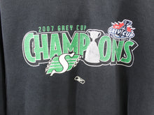 Load image into Gallery viewer, Z- 2007 CFL Saskatchewan Roughriders Grey Cup Champs Reebok Hoodie
