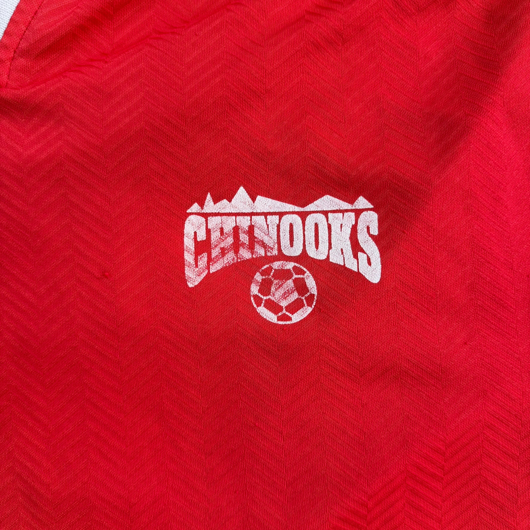 J- Vintage Umbro Teamwear Chinooks Team Soccer Jersey - M
