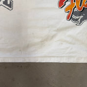 J- Vintage '91 Calgary Flames NHL Jumbo Print Single Stitch Tee - One Size (XL)