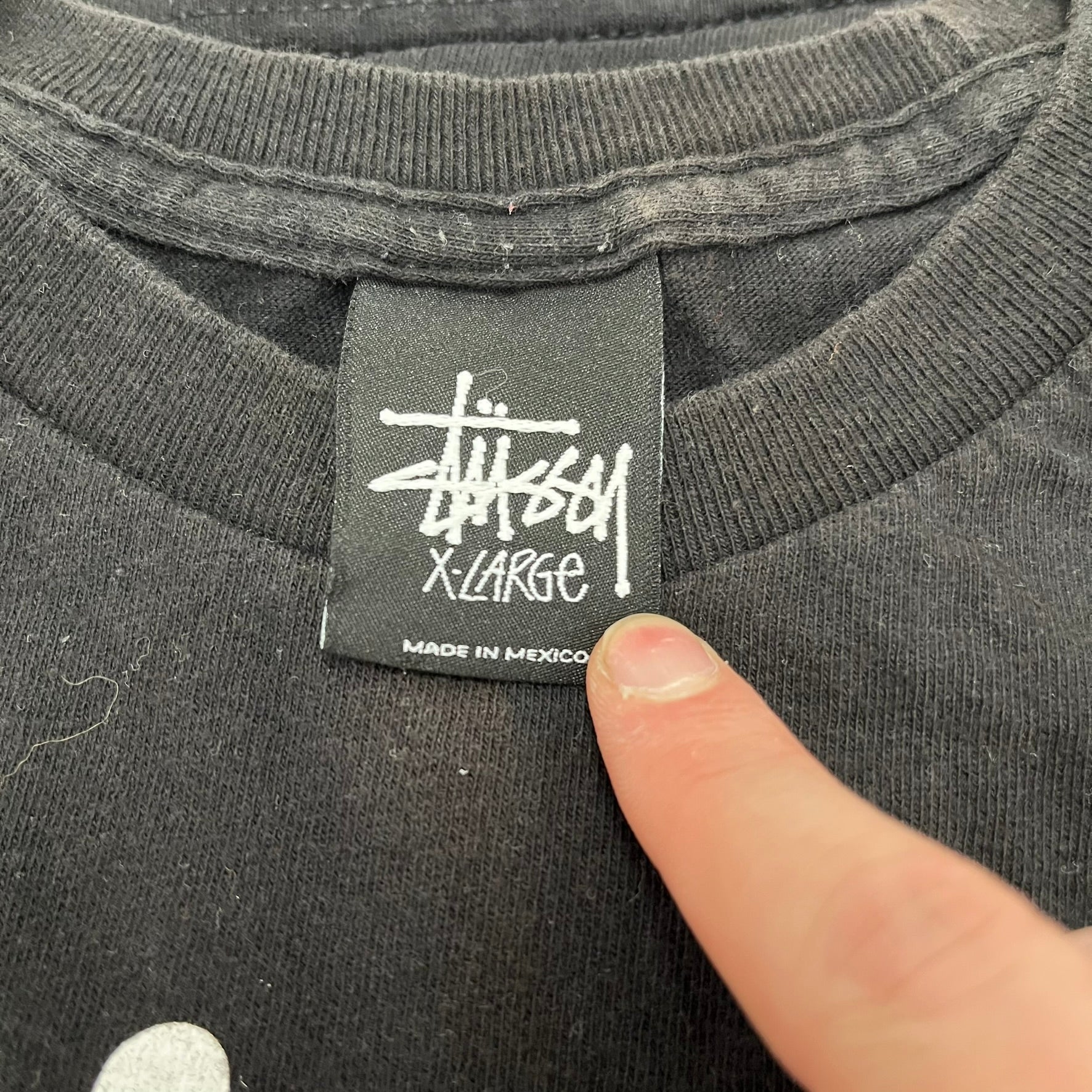 F- Stussy Positive Vibrations & Smile Graphic Tee