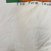 J- Vintage Balderon Cheese Farm Team Graphic Single Stitch Tee - XL