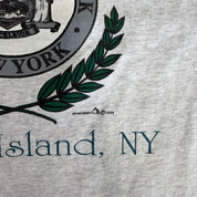 J- Vintage '92 Cutchogue Long Island New York Made In USA Single Stitch Tee - M