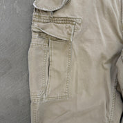 Vintage 90s Polo RL Khaki Cargo Pants - 36x33