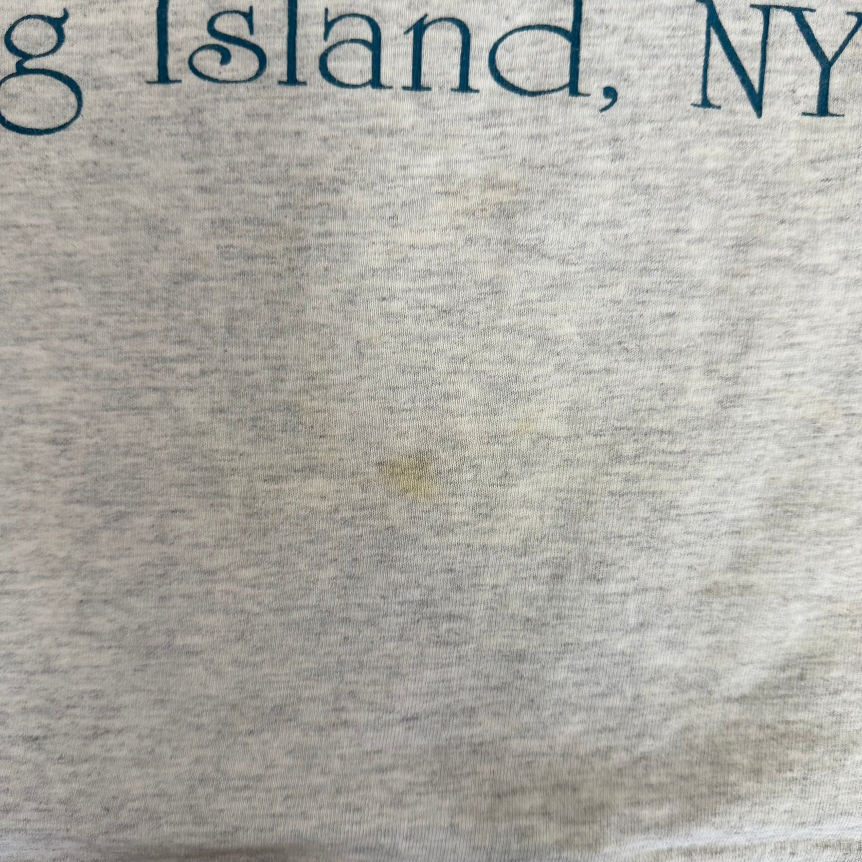 J- Vintage '92 Cutchogue Long Island New York Made In USA Single Stitch Tee - M