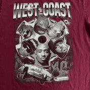 J- Vintage King Of The West Side Rappers Picture Tee - XL