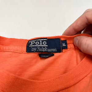 F- Vintage Polo Ralph Lauren Pocket Single Stitch Tee