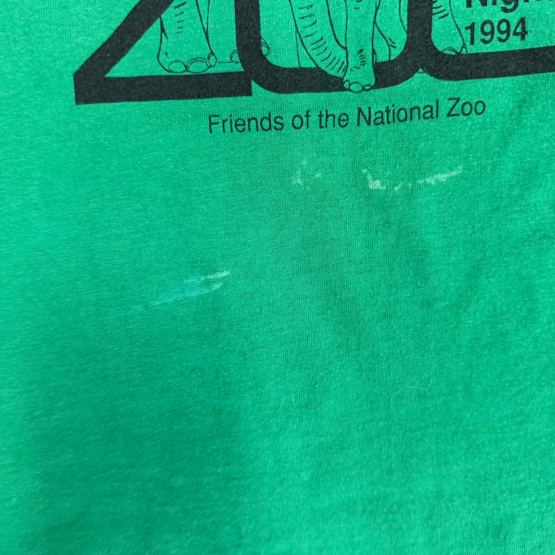 J- Vintage '94 Fonz Zoo Night Made In USA Single Stitch Tee - L