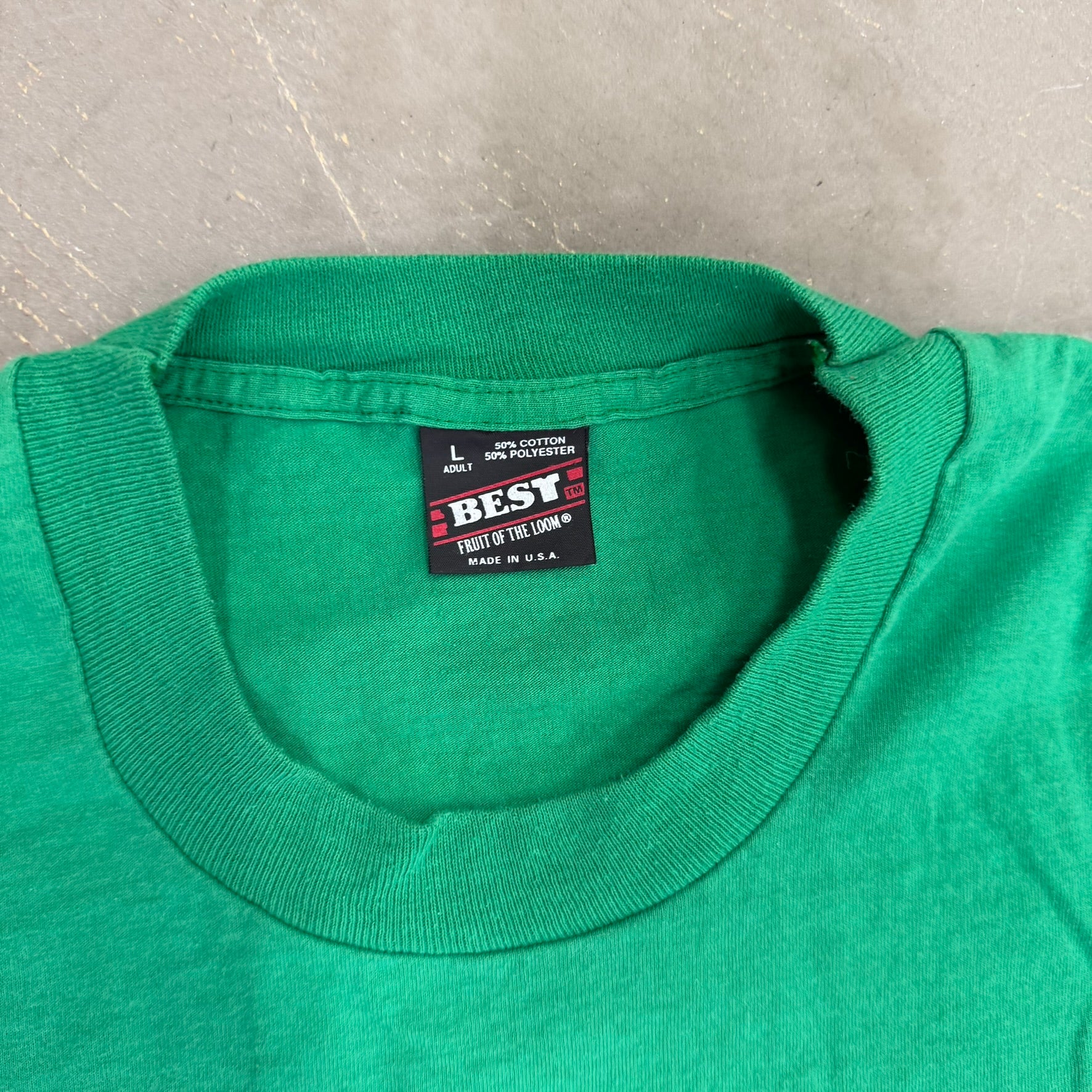 J- Vintage '94 Fonz Zoo Night Made In USA Single Stitch Tee - L