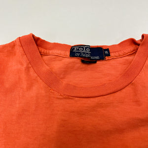F- Vintage Polo Ralph Lauren Pocket Single Stitch Tee