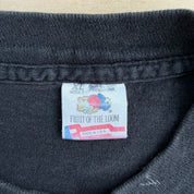 J- Vintage 90s Cherokee North Carolina Howling Wolf Graphic Made In USA Single Stitch Tee - XL