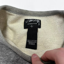 Load image into Gallery viewer, F- Vintage Stussy Simple Logo Embroidered Crewneck
