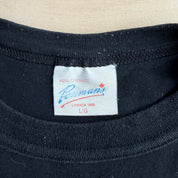J- Vintage 90s Penmans Wolf & Moon Graphic Single Stitch Tee - L