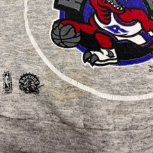 Load image into Gallery viewer, F- Vintage &#39;94 Raptors NBA Can&#39;t Fake The Fast Break &amp; Old Logo Crewneck
