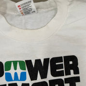 J- Vintage Power Smart Save Graphic Single Stitch Tee - XL