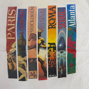 J- Vintage '96 Champion Atlanta Olympics Made In USA Single Stitch Tee - XL