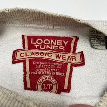 Load image into Gallery viewer, F- Vintage Looney Tunes Embroidered Characters &amp; WB Logo Crewneck
