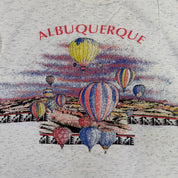 J- Vintage Albuquerque Hot Air Balloon Graphic Made In USA Single Stitch Tee - L