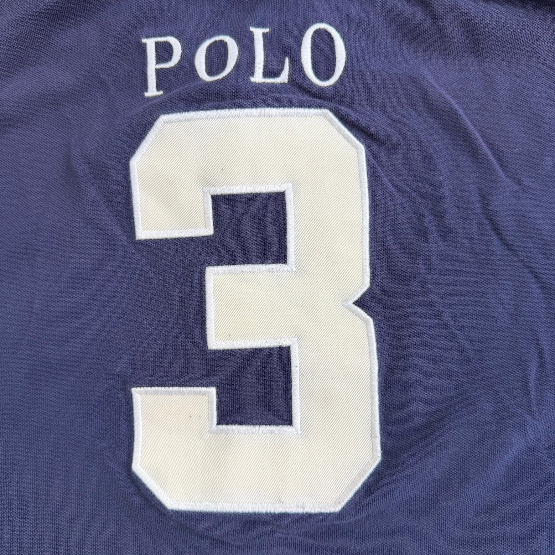 Polo RL Embroidered Big Pony & Crest Short Sleeve Polo Shirt - XL