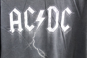 AC/DC Lightning & Script Tee