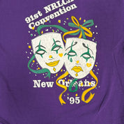 J- Vintage '95 NRLCA Convention New Orleans Made In USA Single Stitch Tee - M