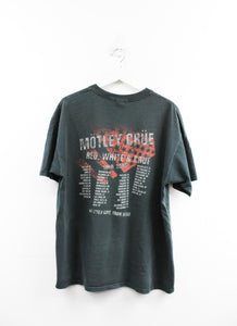 Vintage 2005 Motley Crue Red White & Crue Tour Anvil Tag Tee