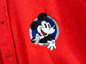 Z- Vintage Disney Mickey Polar Fleece Bomber Jacket