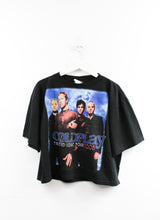 Load image into Gallery viewer, Vintage 2005 Coldplay Twisted Logic Tour Cropped Tee

