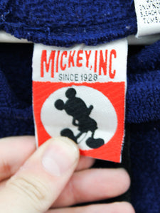 Z- Vintage Disney Embroidered Mickey Pull Over Fleece 2XL