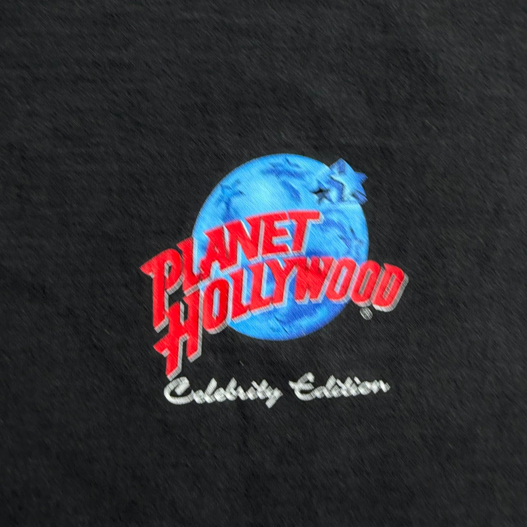 J- Vintage '91 Planet Hollywood Sylvester Stallone Graphic Made In USA Tee - L