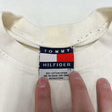 Load image into Gallery viewer, F- Vintage Tommy Hilfiger Logo &amp; Text Tee
