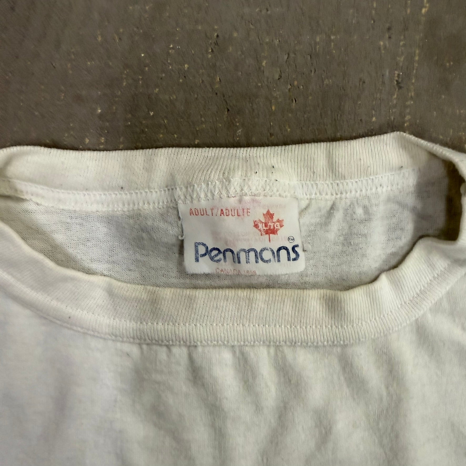 J- Vintage '89 Lancaster Canada Flying Museum Graphic Single Stitch Tee - XL