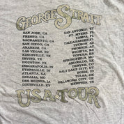 J- Vintage '94 George Strait USA Tour Picture Made In USA Single Stitch Tee - L