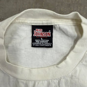 J- Vintage Big Johnson Water Skis Graphic Single Stitch Tee - L