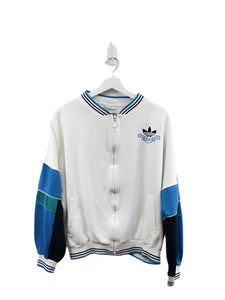 Z- Vintage 80s Adidas Track jacket White/Blue