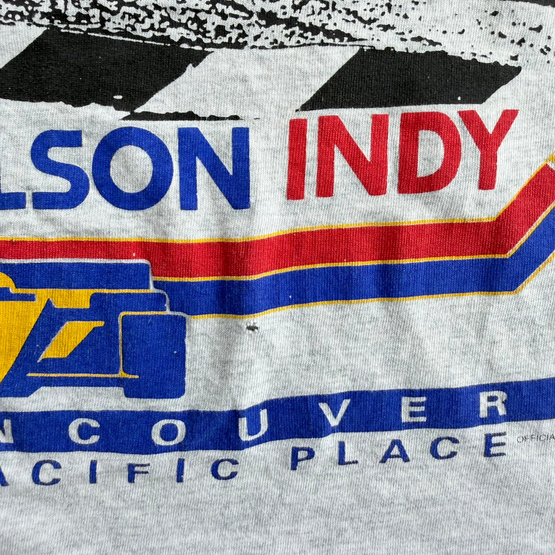 J- Vintage '93 Molson Canadian Molson Indy Thunder Road Vancouver Single Stitch Tee - XL