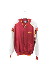 Load image into Gallery viewer, Z- Vintage 80s Nike Track Jacket Grey/Maroon/Yellow
