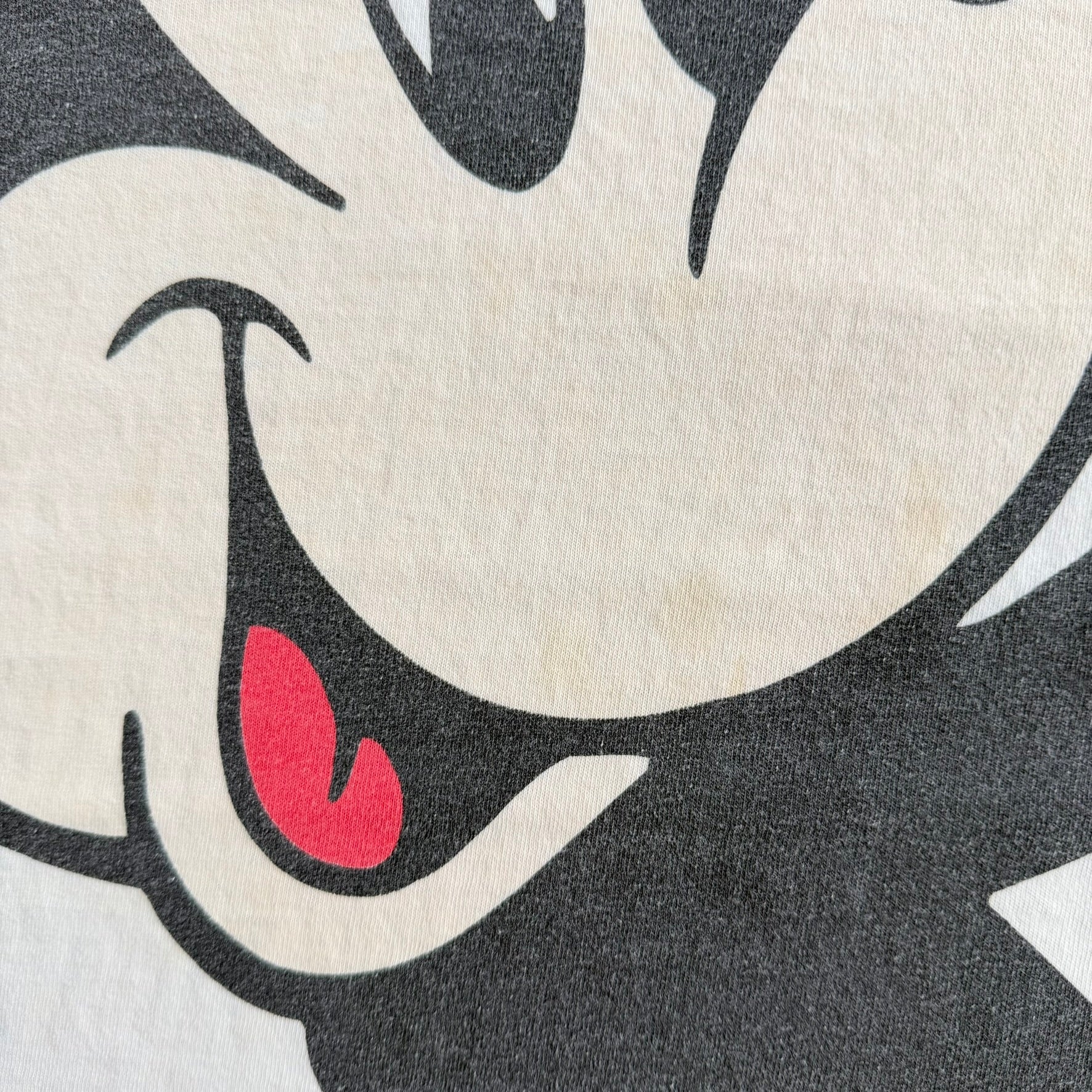 J- Vintage 90s Disney Mickey Mouse The Walt Disney Studio Jumbo Print Single Stitch Tee - XL